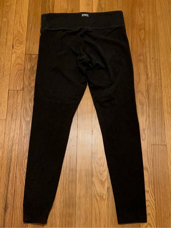 PINK Victoria's Secret Pants - PINK Victoria's Secret All-Day Cotton Black Leggings Size Small